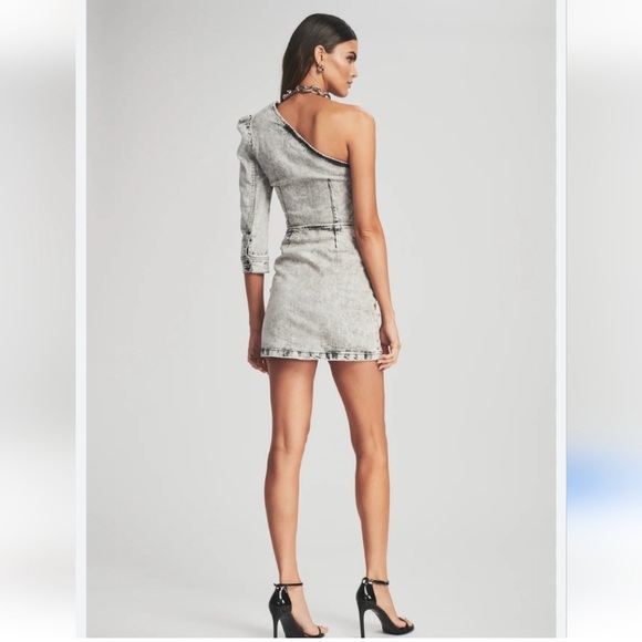 RETROFETE Acid Wash Grey Denim Set - Picture 12 of 13